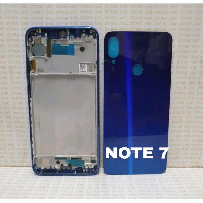 Gambar BACKDOOR + FRAME CASING COMPATIBLE REDMI NOTE 7 REDMI NOTE 7 PRO FULLSET FRAME MIDDLE BEZZEL ORIGINAL Lcd - BLACK, BACKDOOR+FRAME dari MJA STORE. undefined 5 Tokopedia