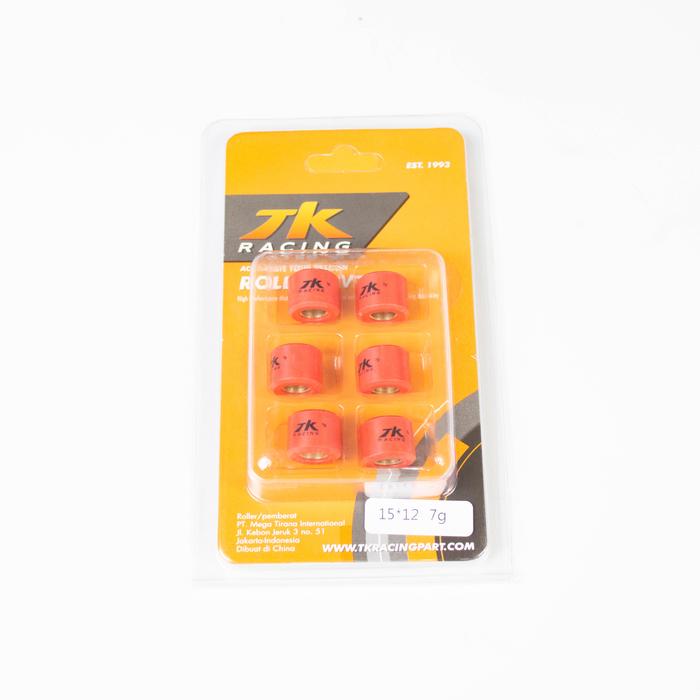 Gambar ROLLER TK MIO/ MIO J/ MIO GT/ FINO/ NOUVO / NOUVO Z/ SOUL GT/ X RIDE (115CC) 15x12 (6g, 7g, 8g, 9g, 10g, 11g, 12g) - 7g dari TK Racing undefined Tokopedia