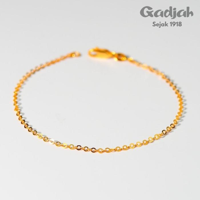 Gambar Gelang Emas New Fancy - RINGAN TAPI BESAR!! - Toko Emas Gadjah - 8 K - P. 17 cm, Kuning dari Toko Emas Gadjah - Est. 1918 undefined Tokopedia