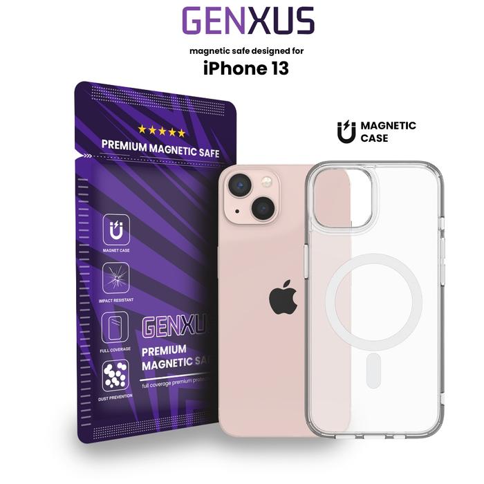 Gambar Genxus Magnetic Case Magsafe for iPhone 13 Clear Hybrid Bumper Casing Magnetik Support Wireless Charging Casing Clear 15 Pro Max 14 Plus 14 Pro Max 12 Pro Max 11 Pro Max X Xs Xr XsMax 16 P - X dari Genxus undefined Tokopedia