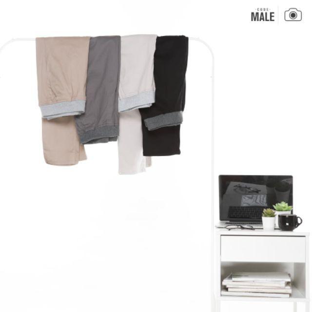 Gambar Code Male Celana Chino Stretch Panjang Slimfit Beige Rib Series - Lite beige, L dari Code Male undefined Tokopedia
