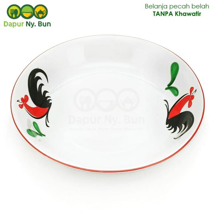 Gambar Piring Salad Ayam Jago Seri 2 Ukuran 7 Inch / Mangkuk Salad dari dapurnybun undefined Tokopedia