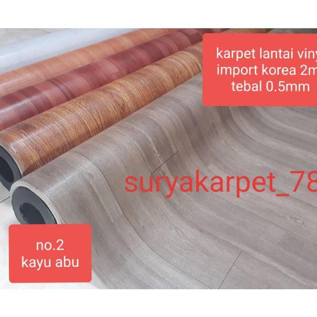 Gambar KARPET LANTAI VINYL PLASTIK IMPORT KOREA Lebar 2meter Tebal 0.5mm dijual per 50cm setengah mt - KY ORANGE KOREA 1/2 dari FAILASHUFFAH PURNOMO GBDFGBVDS undefined 5 Tokopedia
