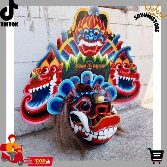 Gambar [DISKON AKHIR TAHUN] Kucingan murah/kucingan barongan/kucingan/kucingan pentas jaranan/barongan/bantengan/celeng/pecot/pecut budaya jawa SYS - Kucingan, 17 dari soyumistore undefined Tokopedia