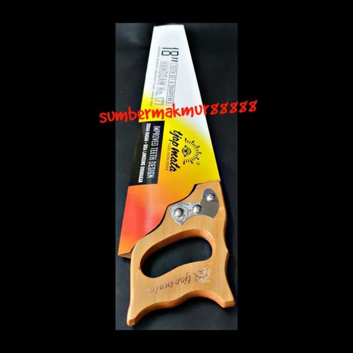 Gambar Gergaji kayu 18inch tjap mata dari sumbermakmur88888 undefined Tokopedia