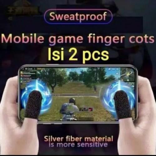 Gambar 1 Pasang Sarung Jari Jempol Sarung Tangan Gaming Touch Screen Anti Keringat Untuk GAME HANDPHONE dari zackfair232 undefined Tokopedia