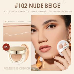 Gambar FOCALLURE 2pcs Makeup Set Poreless BB Cushion & Pro-juicy Watery Liptint Bundling - 102+PK02 dari BEAUTY ENTITY undefined Tokopedia