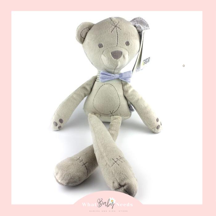 Gambar Boneka Beruang Bear Anak / Bayi / Mainan Boneka Anak Bayi Lucu - Pita Biru dari What Baby Needs undefined Tokopedia