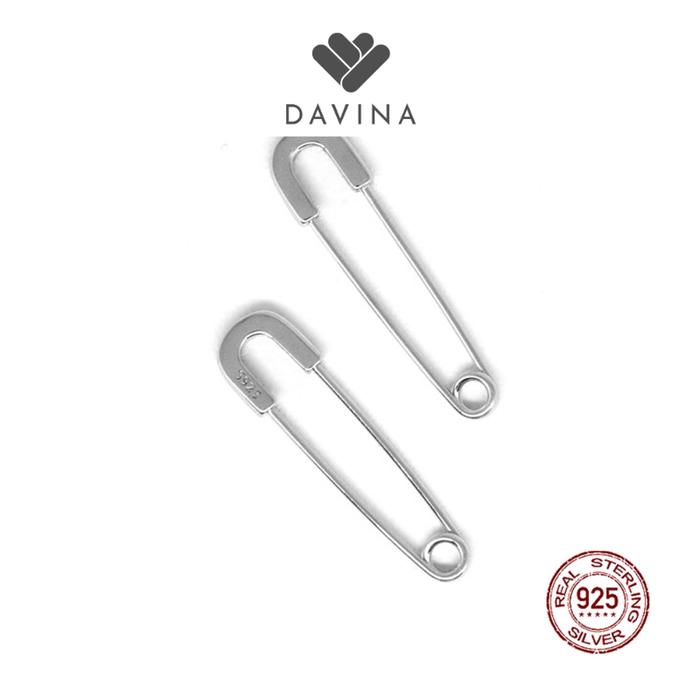 Gambar DAVINA Ladies Delice Earrings Sterling Silver 925 - Anting Wanita Perak S925 Peniti dari DAVINA Jewelry undefined Tokopedia