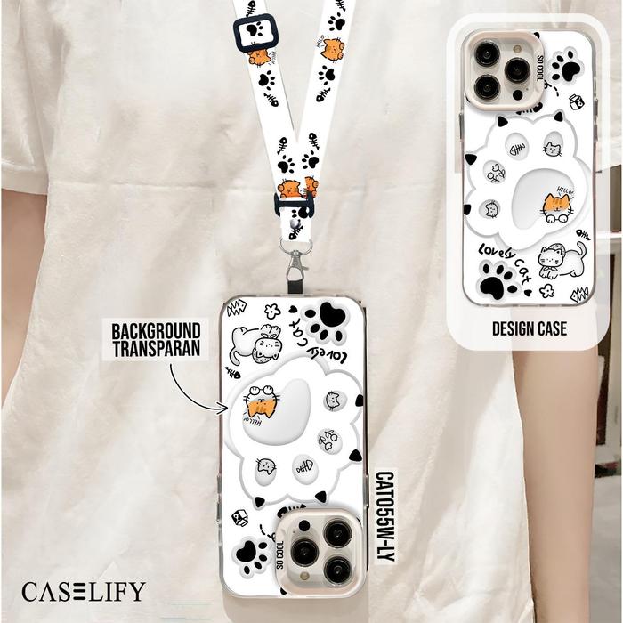 Gambar CASELIFY IMD CAT CASE COMPATIBLE WITH IPHONE X XR XSMAX XS 7 8 11 12 13 14 15 16 PRO MAX PLUS CASING SILIKON PONSEL HP SOFTCASE HARDCASE - CAT055W-LY, Ip 14 Pro dari CASELIFY_NEW undefined Tokopedia
