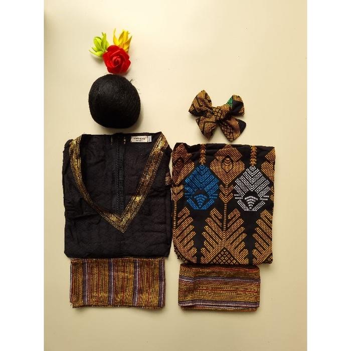 Gambar NEW PRODUK BAJU LAMBUNG ANAK ADAT SASAK NTB LOMBOK PAKAIAN ADAT SUKU SASAK TERLARIS - Motif 2, M dari Matahari Star7 undefined Tokopedia