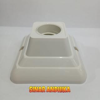 Gambar FITTING LAMPU KOTAK SOKET E27 PANASONIC White - Putih dari Sinar Andhika undefined Tokopedia