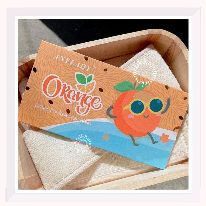 Gambar EYESHADOW PALETTE ORANGE 21 WARNA MAKE UP NO.516 dari pureglowbeauty2 undefined Tokopedia