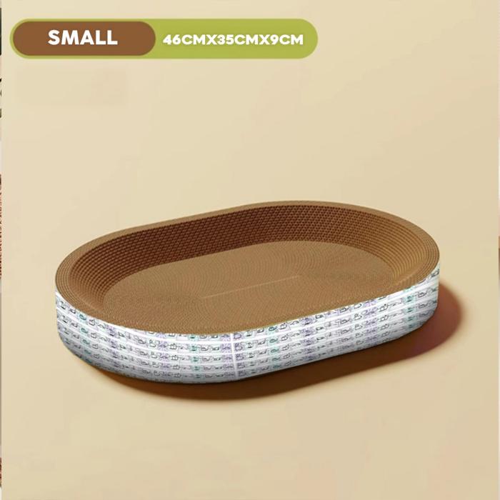 Gambar TP Focat Garukan Hewan Peliharaan M104-M106 Cat Scratch Board Extra Tebal Papan Garuk Mainan Kucing - M104 - 46CM dari Focat Indonesia undefined Tokopedia