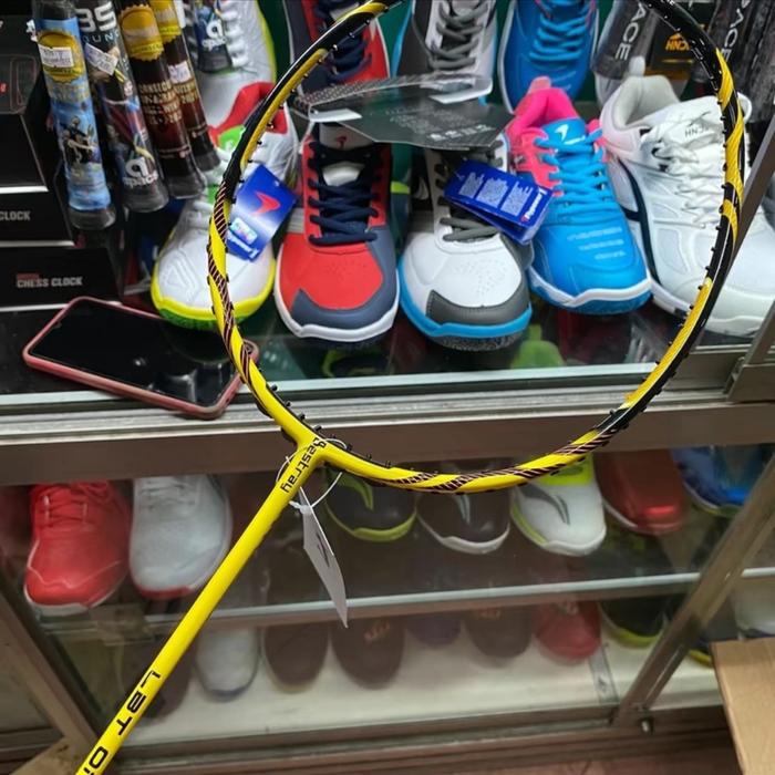 Gambar Raket Bulutangkis Original Bestray LBT TWO TARIKAN 32 LBS - Bestray kuning dari RAKETBADMINTON1 undefined Tokopedia