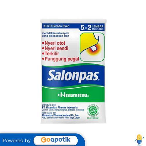 Gambar SALONPAS KOYO 5 X 2 LEMBAR PER SACHET dari Apotek Kosambi By GoApotik undefined Tokopedia