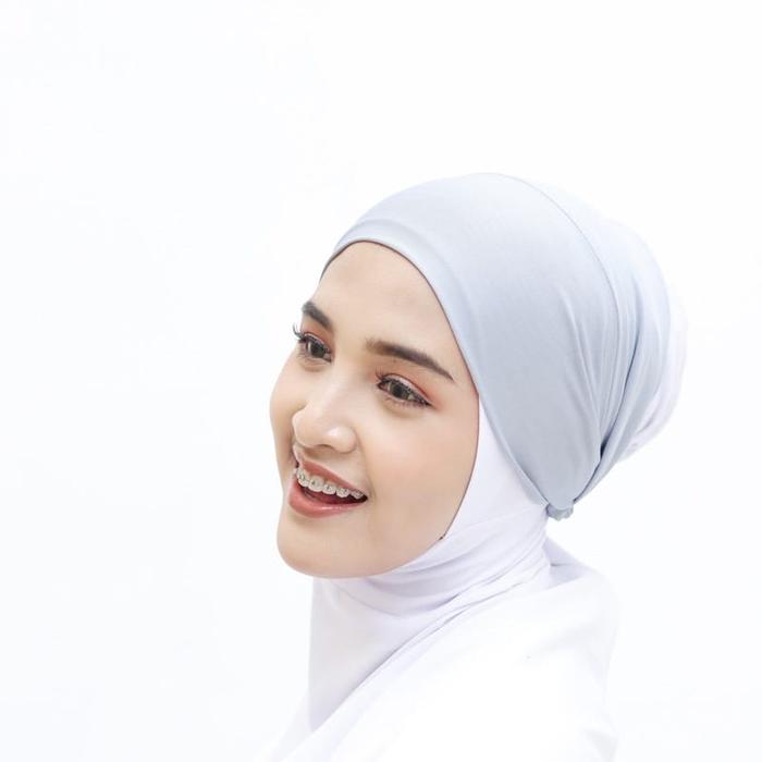Gambar RIFANYHIJAB Bando Hijab Karet Inner Caput Jersey Wanita Kerudung Ciput - Misty grey dari Rifany Hijab_NEW undefined Tokopedia
