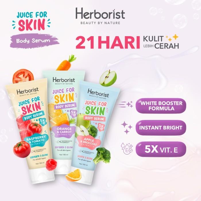 Gambar BUNDLING [3PCS] HERBORIST JUICE FOR SKIN BODY SERUM FACE SCRUB GEL SCRUB - 3 PCS BODY SERUM dari GUDANG SKINCARE SBY undefined Tokopedia