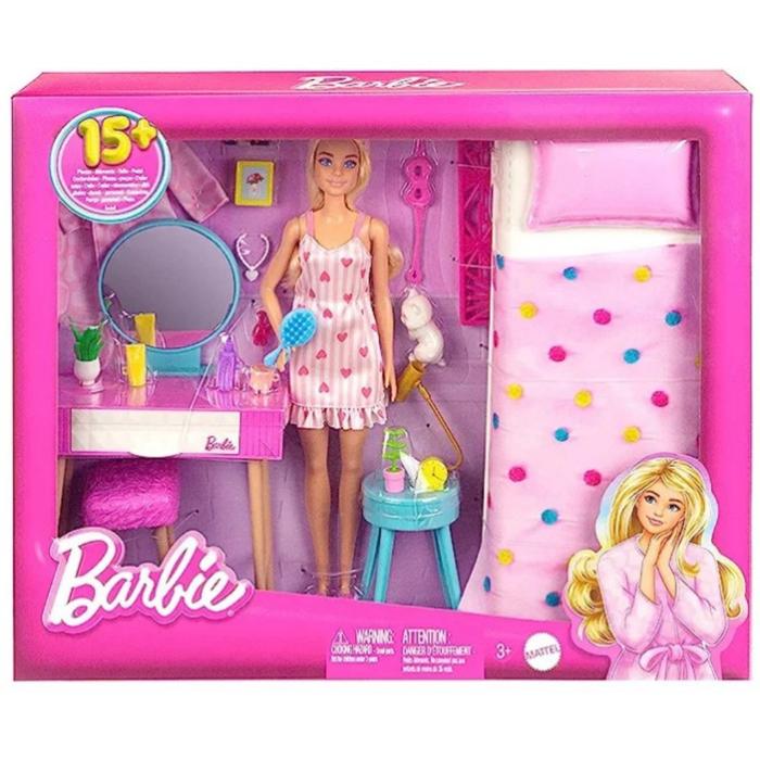 Barbie Doll Accessories Furniture Boneka Barbie The Movie Bedroom