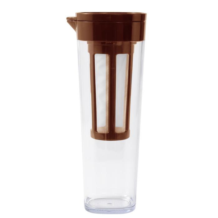 Gambar 1100ml Cold Brew Coffee Maker Infuser Teko Dengan Filter Saringan Teh Kopi Wadah Minuman Dingin Tetesan - brown dari YOOGOO undefined Tokopedia
