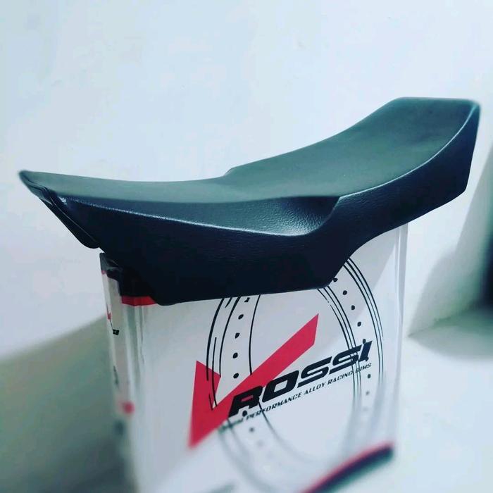 Gambar Jok Prau Rxk Rxking Busa Cowak Kulit Hitam Polos dari Bejo2Stroke undefined Tokopedia