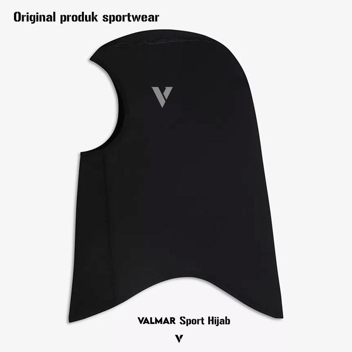 Gambar Kerudung olahraga original valmar / hijab sport wanita / kerudung multifungsi Hitam Muslim dari Valmar sportwear undefined Tokopedia