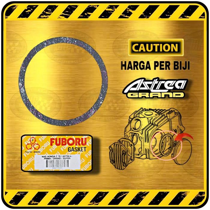 Gambar ORIGINAL >> Gasket / Pack / Packing Tutup Noken As Honda C70 C700 ASTREA STAR PRIMA GRAND WIN dsb - FUBORU dari CNB MOTOR undefined Tokopedia