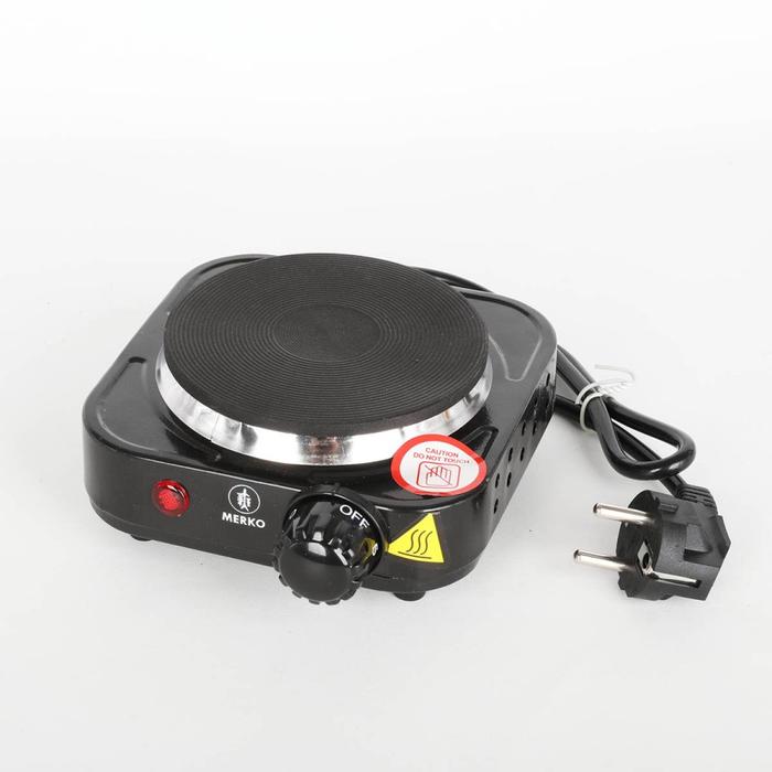 Gambar MERKO Mangrove Kompor listrik mini hot plate 500W body tebal - Hitam dari Maharaja Coffee undefined Tokopedia