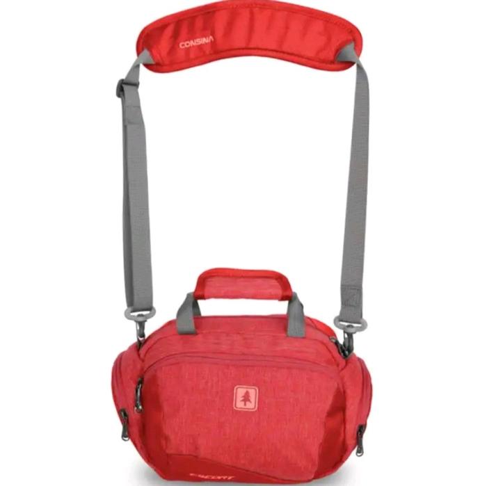 Gambar tas selempang consina original escort Size M medium Slingbag - merah dari Sahari outdoor undefined Tokopedia