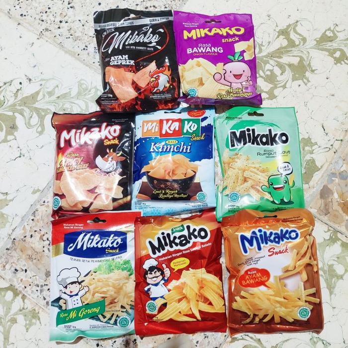 Gambar Mikako Snack 1 pack isi 10 pcs - Rumput laut dari Maxeline store undefined Tokopedia