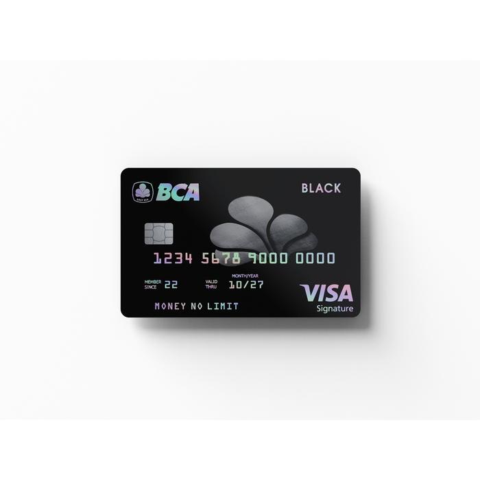 Gambar STIKER STICKER BLACK CARD HOLOGRAM PT1 | March Skincard SKIN/SKIN CARD/CARD SKIN/STIKER KARTU ATM/STICKER KARTU EMONEY/GARSKIN KARTU FLAZZ - BCA VISA, NO CHIP dari March95 Store undefined Tokopedia