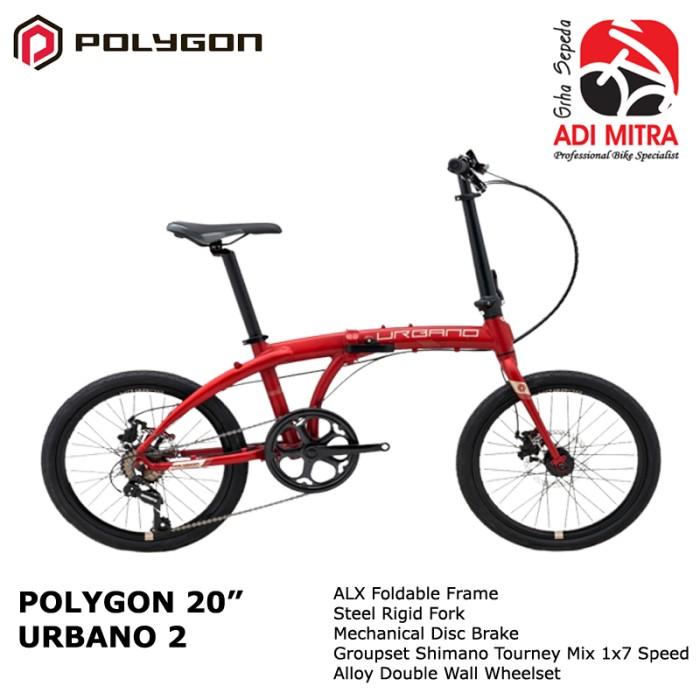 Jual Polygon Urbano Sepeda Lipat Speed (20 inch) Folding Bike