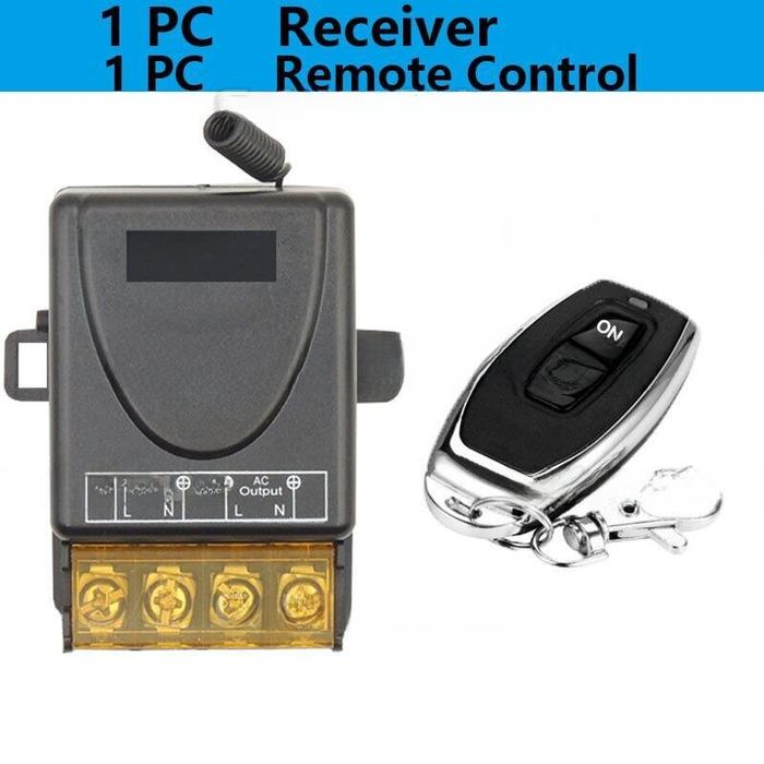 Remote Current Control Promo AC 220 1CH Remote Control Saklar ON /OFFSaklar Remote Control ...