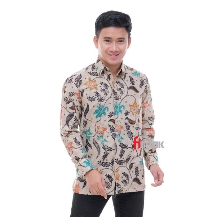 Gambar baju batik modern kemeja batik ayah dan anak laki-laki lengan pendek umur 2-12tahun Kain Katun Bunga Couple Dewasa Panjang Motif Keluarga Seragam Gamis Atasan - ayah panjang, S dari brojostore_NEW undefined Tokopedia