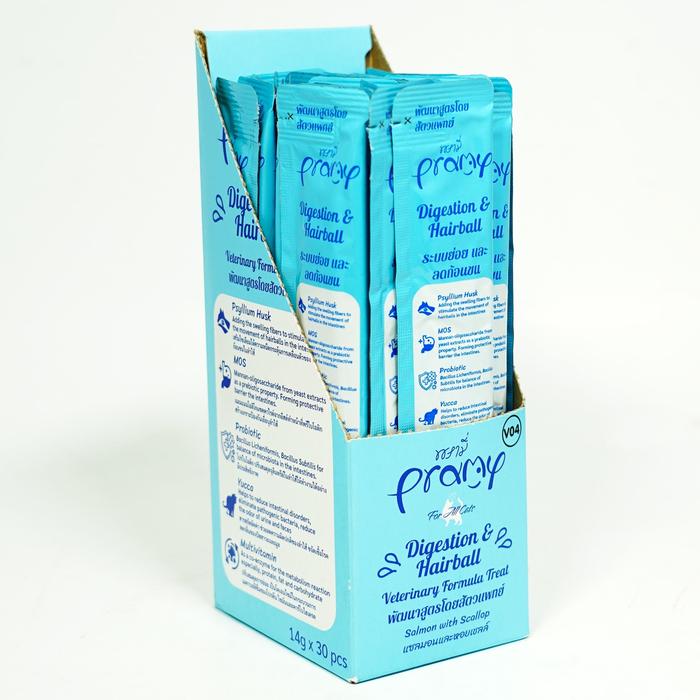 Gambar Pramy Liquid Creamy Cat Treat Salmon 20g | Snack Cemilan Vitamin Suplemen Kucing - Digestion & Hairball dari Octagon Pet Indonesia undefined Tokopedia
