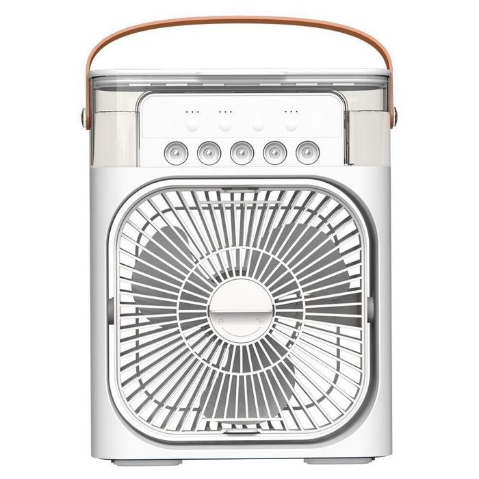 Gambar (COD)KIPAS AIR COOLER 3IN1 (menyejukan/mendinginkan/Melembabkan) angin AC mini portable kipas/Kipas Pendingin Udara Portabel/Kipas Angin Kabut angin 600ML 40 dB Kipas Putih - AIR COOLER FAN dari DANNY-Store_NEW undefined Tokopedia