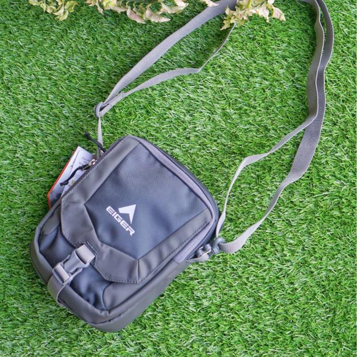 Gambar TAS EIGER CROSSROAD SV 1F TRAVEL POUCH Art 5311 TAS SALEMPANG - TAS BAHU - TAS PRIA Selempang - ABU-ABU dari Eiger Store Indonesia1 undefined Tokopedia