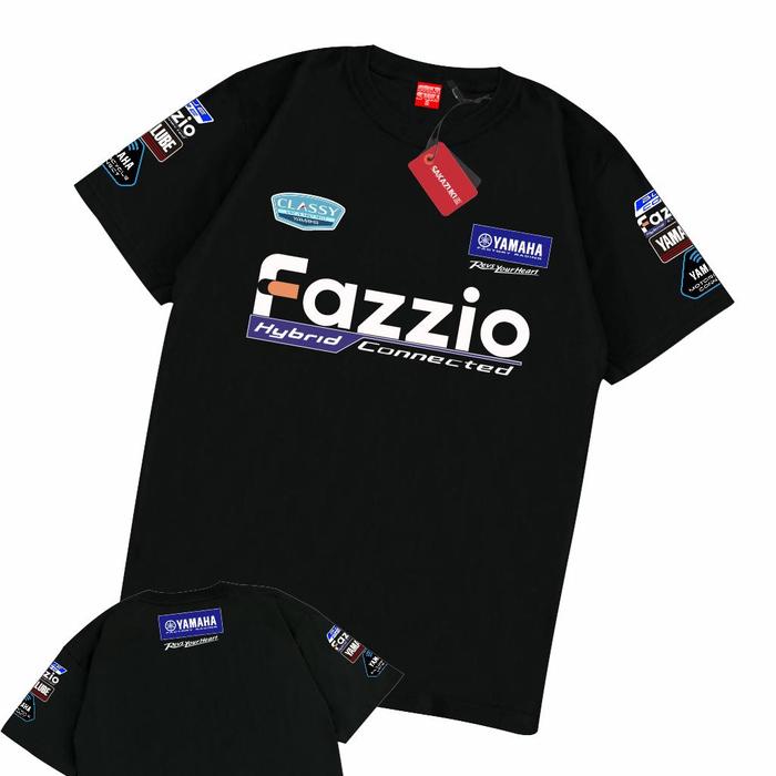 Gambar GILAN Kaos Baju Distro YAMAHA FAZZIO HYBRID CONNECTED SIMPLE - Hitam, S dari GILAN.CLOTH_NEW undefined Tokopedia