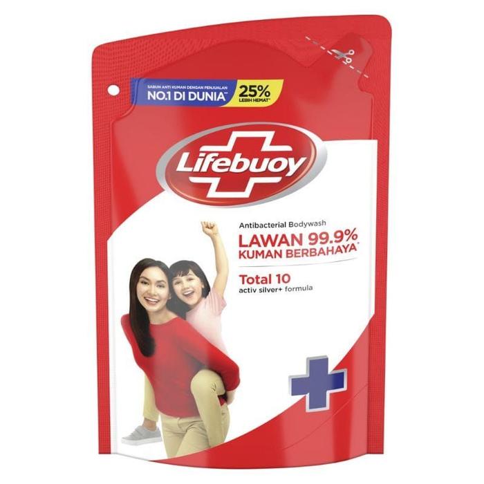 Gambar Lifebuoy Sabun Cair Mandi Body Wash Reffil 250 ml~Promoo Sabun Lifebouy Original - Merah-Refil 250ml, Lifebuoy dari Beautyqueens_NEW undefined Tokopedia