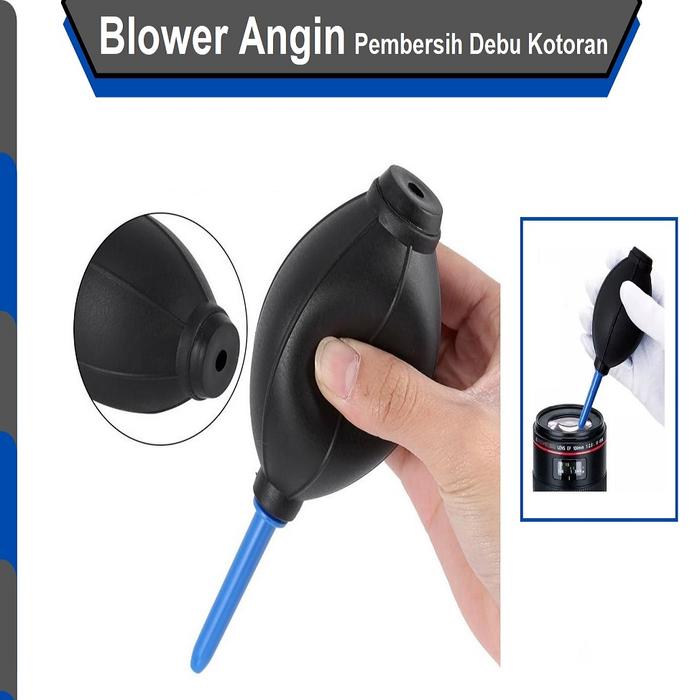 Gambar Dust BLOWER Pembersih Debu Lensa Kamera Komputer Camera Lens Eyelashes - Hitam dari PRINSIP undefined Tokopedia