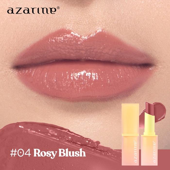 Gambar Azarine Glowkiss Sunscreen Lip Balm SPF 35PA++++ 3g/Pelembab Bibir - 04Rosy Blush dari Kios Branded_NEW undefined Tokopedia