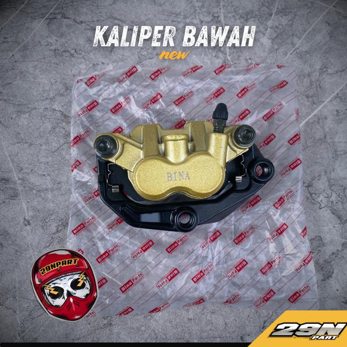 Gambar Caliper Kaliper Cakram Assy Original BINA Motor Yamaha RX KING RXKING NEW OLD SUPRA FIT KARISMA REVO LAMA - NEW dari 29N PART KING undefined Tokopedia