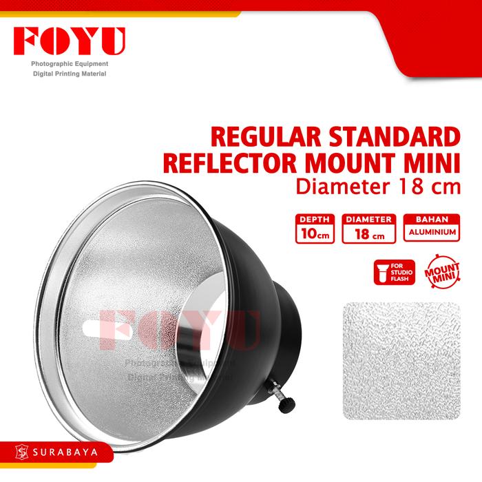Gambar Standard Reflector Mount Mini Camera Lampu Kamera dari Foyu Photo undefined Tokopedia