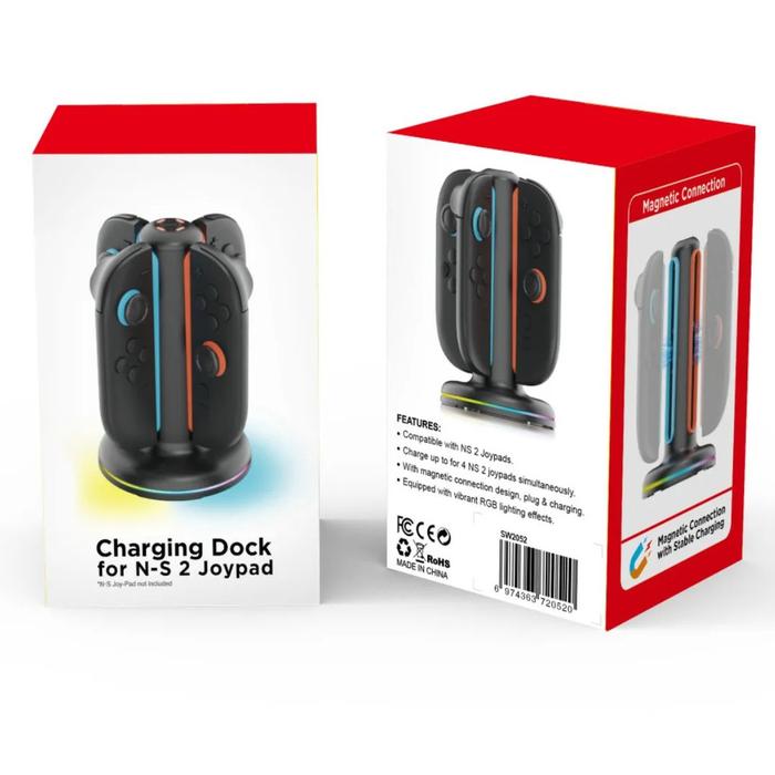 Jual 4-in-1 Nintendo Switch Joycon Charging Dock Compact Joy Con