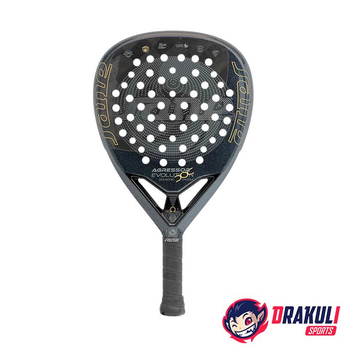 Gambar Padel Racket Aggressor Evolution Diamond Omega dari Drakuli Sports undefined Tokopedia