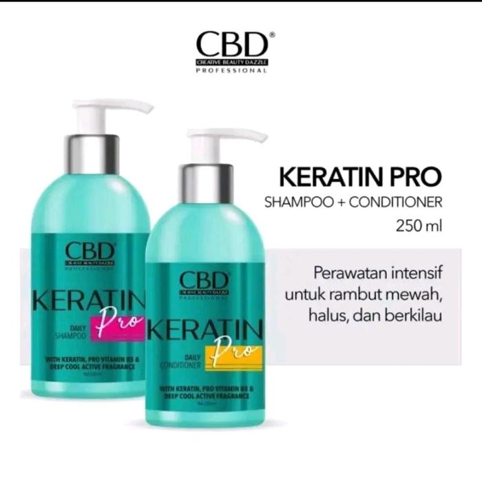 Gambar Paket CBD shampoo and conditioner 250ml Perlindungan Warna Bebas Silikon - shampoo 250 ml dari wongbedjo undefined Tokopedia