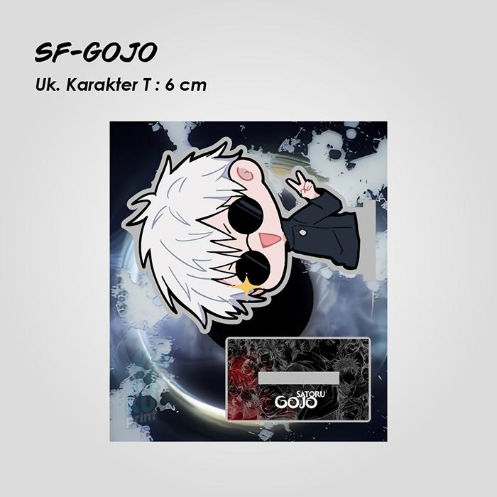 Gambar Standee Figure Akrilik JUJUTSU KAISEN - GOJO, 5 - 7 CM dari majikku print undefined Tokopedia