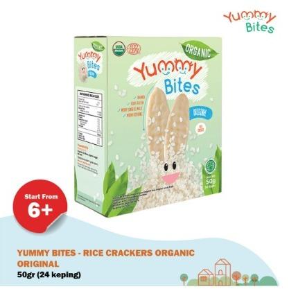 Gambar Yummy Bites Rice Crackers Organic - Snack Bayi - Original dari Balonku Babyshop undefined Tokopedia