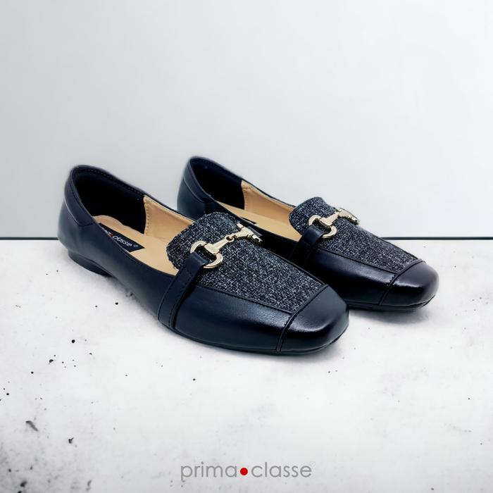 Gambar PRIMA CLASSE Fleur 1958 - Sepatu Flatshoes Wanita Casual Kerja Hitam Perempuan - Black, 39 dari PRIMA CLASSE SHOES undefined Tokopedia