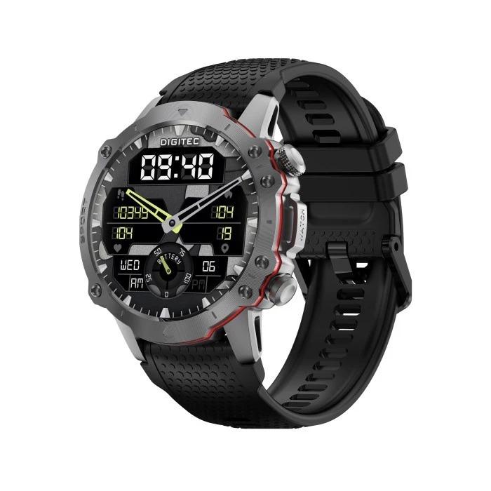 Gambar SMARTWATCH DIGITEC DGSW HUNTER FULL TOUCHSCREEN BLUETOOTH CALL IP68 ORIGINAL - Black dari Time Malang_NEW undefined Tokopedia